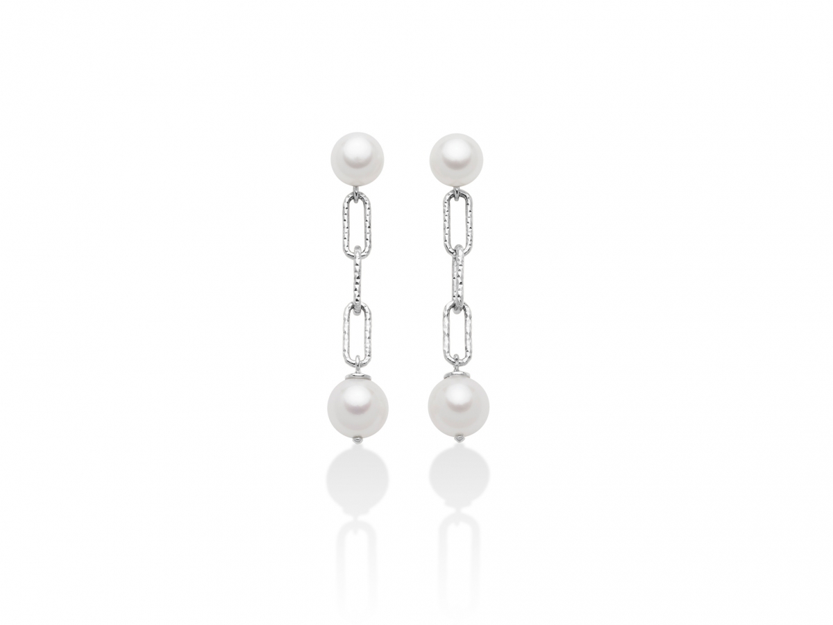 Miluna - 925k Silver Earrings