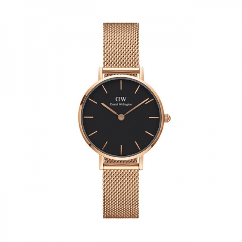 Daniel Wellington - Classic Petite Merlose black e Rose Gold 28 mm